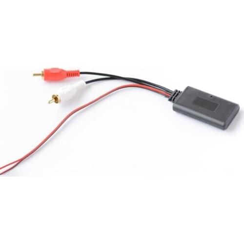 Universal Car bluetooth Wireless RCA Connection Adapter Stereo 2RCA AUX IN Music for Kenwood for Clarion