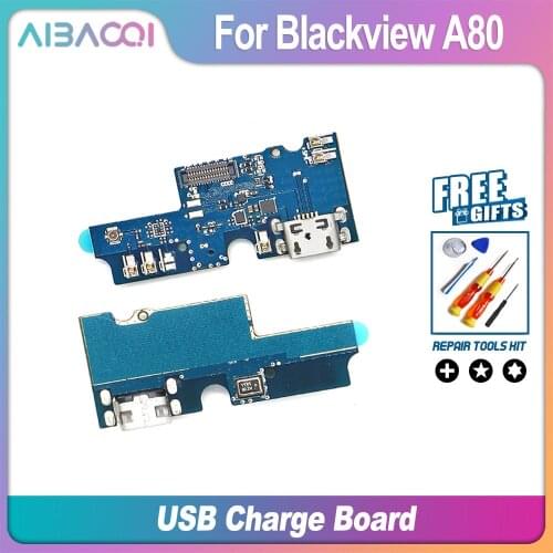 New Original USB Plug Charge Board+Microphone For Blackview A80 Phone