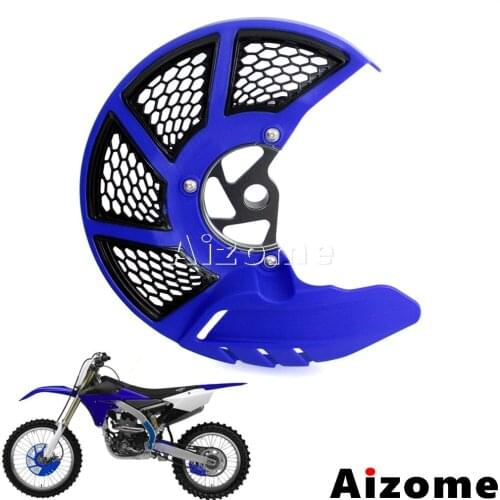 Motocross Enduro Front Brake Disc Rotor Guard Protector Cover For Yamaha YZ125 YZ250 02-17 YZ125X 17 YZ426F 02 Dirt Pit Bike