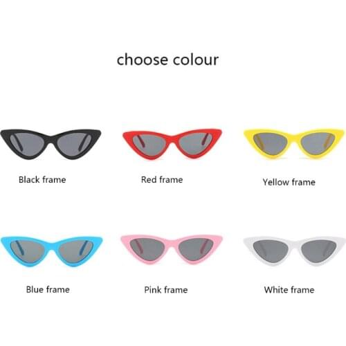 Women Sexy Retro Cat Eye Sunglasses UV400 Eyeglasses Sun Glasses Eyewear Shades LX0E