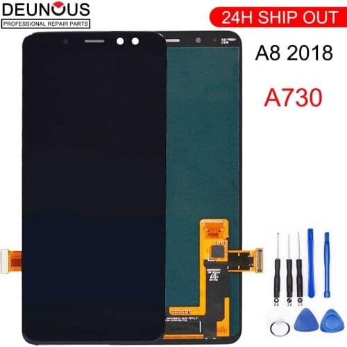 6" For Samsung Galaxy A8 Plus 2018 A730 LCD Display Touch Screen Digitizer A730F A730F/DS A730x For Samsung A8+ Plus 2018 lcd