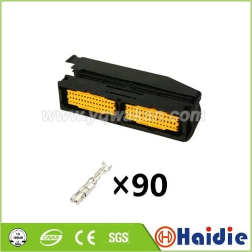 1set 90pin Female of 211PL902Y0008 211 PL902Y0008 FCI cable wire connector, 90way ECU wiring harness connector