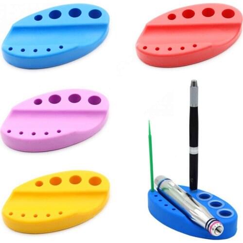 1pcs Silicone Tattoo Tool Pen Holder Stand for Microblading Pigment Ink Cup Machine Permanent Eyebrow Makeup Machine Accessories