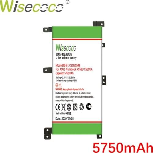 Wisecoco C21N1509 5750mAh New Battery For Asus M591U FL5900U Q6500 Q7500 B6500 + Tracking Number