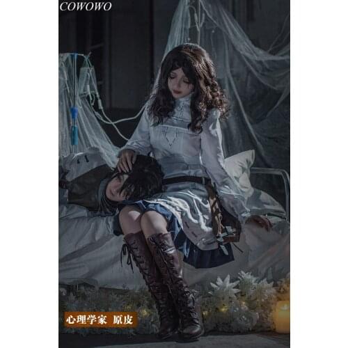 Anime! Identity V Ada Mesmer Original Skin Game Suit Dress Uniform Cosplay Costume Halloween Party Role Play Outfit Women NEW