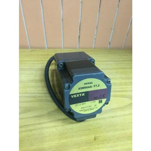 ASM66AA-T7.2 STEPPER MOTOR , used in good condition . 80% appearance new , good working , free shipping