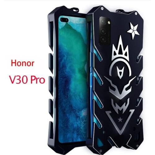 For Huawei Honor V30 Pro Zimon Luxury Thor Heavy Duty Armor Metal Aluminum Phone Case For Huawei V30 View 30 Pro Honor 3s Case