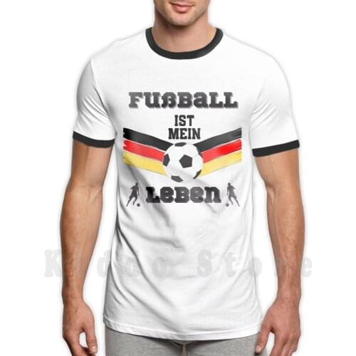 Football Is My Life , Em , 2021 , Gift , Sport T Shirt DIY Big Size 100% Cotton Soccer Life Soccer Team Soccer Shoes Soccer