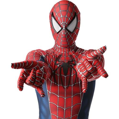 Raimi Costume Cosplay Halloween Costumes for Men/Women/Adult/Kids Superheros 3D Raimi Suit Costume Lycra Spandex Bodysuit Zenzai