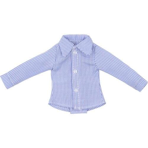 ICY DBS Blyth doll blue stripe shirt suit