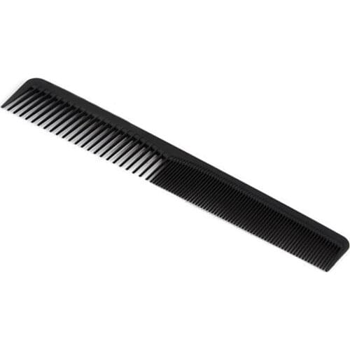 Mayitr Black Heat-Resistant Taper Hair Cutting Comb Barbers Hairstylists High Quality Salon Hairdressing Combs For Styling Tools
