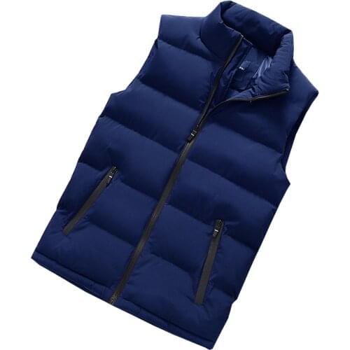Mens Fashion Jacket Sleeveless Tops Mens Vest Thicken Vest Spring Vest Casual Vests Mens Cotton Coats