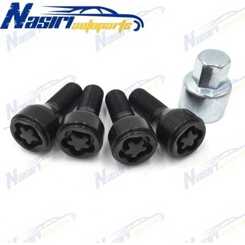 Wheel Lock Set Anti Theft Lug Nuts Bolt with Key For BMW X3 X4 X5 X6 3 4 5 6 7 36136792851
