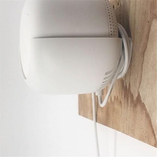 Wall-mount Holder Space-saving Wall-mount Storage Bracket Router Wall Holder Rack for Google Nest WiFi Router Accessories