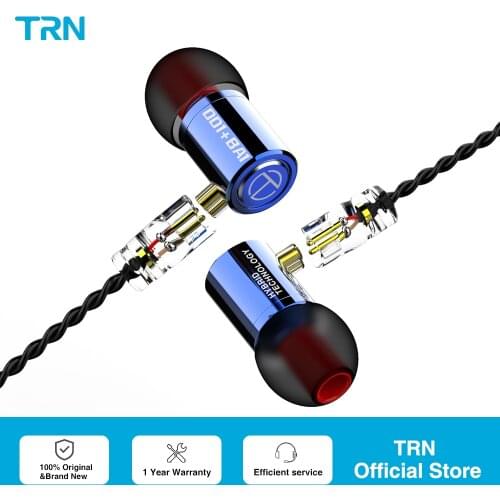 NEW TRN M10 1BA+1DD TRN Hybrid in Earphone HIFI Earbuds In Ear Monitor Earbuds V90 VX V80 BA5 Headphones TRN BT20S PRO