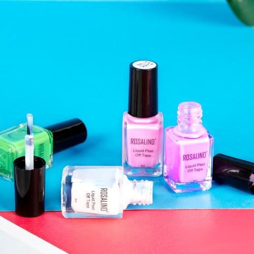 New Hot Peel Off Anti-overflow Glue Easy Removing Nail Edges Protection Nail Art Tool SMR88