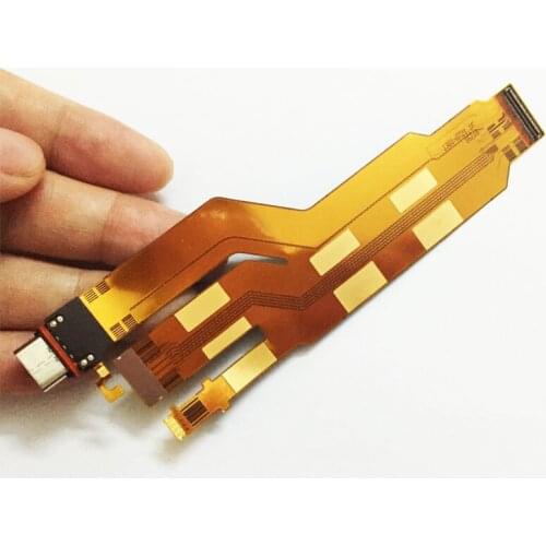 Original New USB Flex Cable For Sony Xperia XZ Micro Dock Charger Connector Board USB Charging Port Flex Cable Replacement