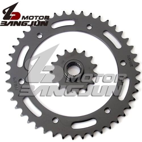 For YAMAHA TTR250 Wheel Gear Motorcycle Front & Rear Sprocket Geartransmission