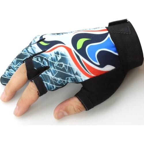 Profession Fishing Gloves 3 Finger Durable Anti-Slip Anti-Cut Pesca Sport Travel Hunting Camping Cycling Tackle equipment