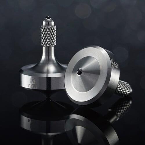 Hand Pinched Small Gyro Inner Peace Fidget Spinners Relieve Stress Mini Hand Spinners Fingertip Stainless Steel Office Kids Gift