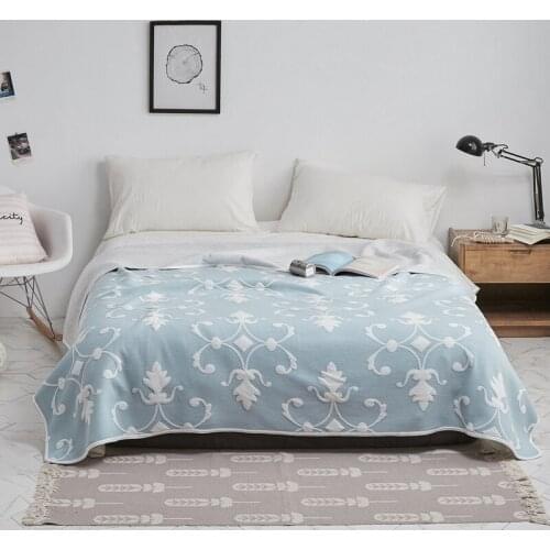 Knitted cotton Throw Blanket Rhombic for adults 100x150cm/150x200cm/180x200cm/200x230cm Blanket for Couch Black Thin Quilt