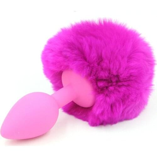 Adult Faux Fox Tail Rabbit Tail Sexy Toys For Adults Butt Plug Romance Valentines Day Gifts Wonderful Christmas Gift