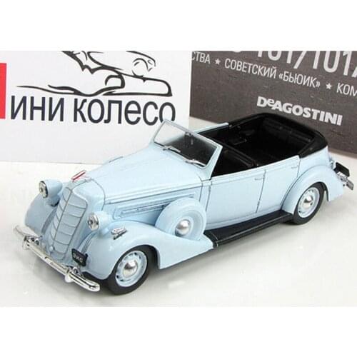 1/43 Alloy Car Model Former Soviet Union ZIS-102 Gies Classic Car Static Decoration Collection Show Boy Toy Gift
