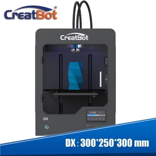 2015 Creatbot High Precision NEW FFF 3D Printer 300*250*300 mm full metal frame support multi material DX02