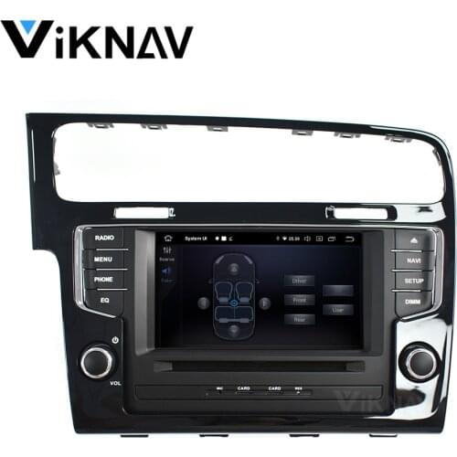 Car radio DVD player stereo multimedia for Volkswagen GOLF 7 2013-2016 car autoradio GPS navigation headunit