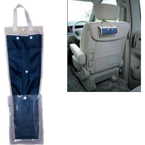 Auto Car Back Seat Headrest Umbrella Holder Foldable Storage Bag Organizer Pouch