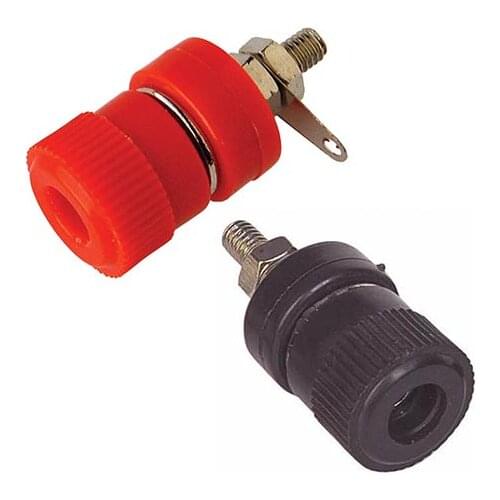 BORN PLUG CHASSIS * BORN TERMINAL BLACK-RED (IC-239)