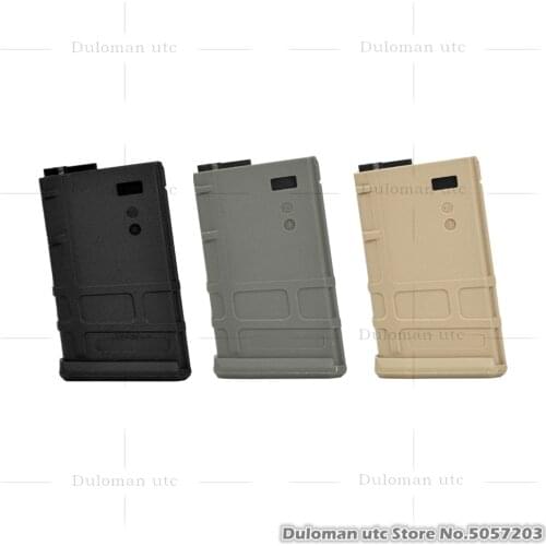 Duloman utc Magpu PTS PMAG 20 Style 70rd Low-Cap Polymer Magazin for M4/M16 Series Airsoft AEG Rifles 70 Round w/Magazin Assist
