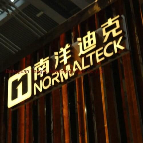 Customized light up letters Store front signage Acrylic Channel letters Sign Advertising Outdoor business sign letters