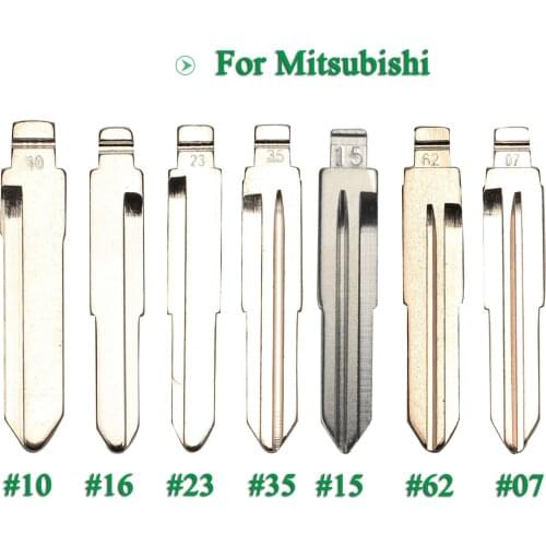 Bilchave For Mitsubishi ASX GRANDIS Outlander LANCER-EX MIT11 R #07 #10 #15 #16 #23 #35 #62 Remote Car Key Blade Replacement
