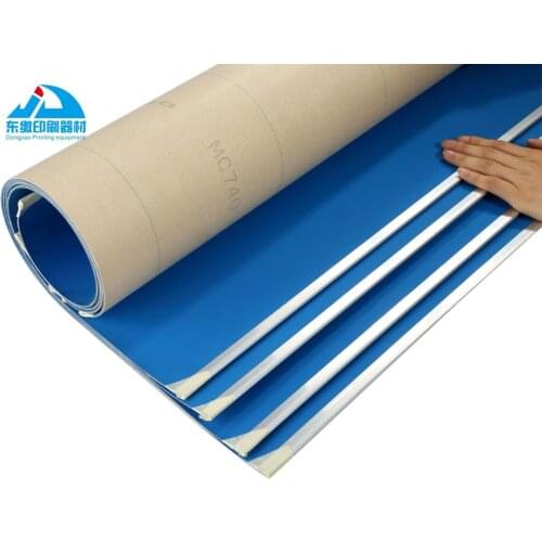 KBA Printing Machinery Rubber Blanket Rapida 105/106 Rubber Blanket Blue Color Offset Printer