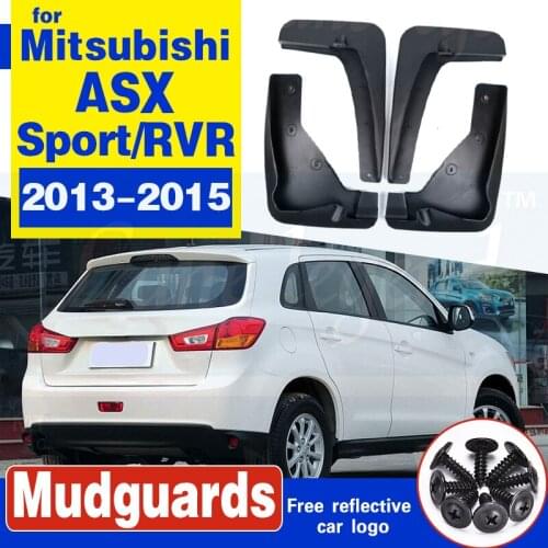 For Mitsubishi ASX 2013-2015 Outlander Sport / RVR 2013 2014 2015 Set Car Mud Flap Flaps Mudflaps Splash Guards Mudguards Fender