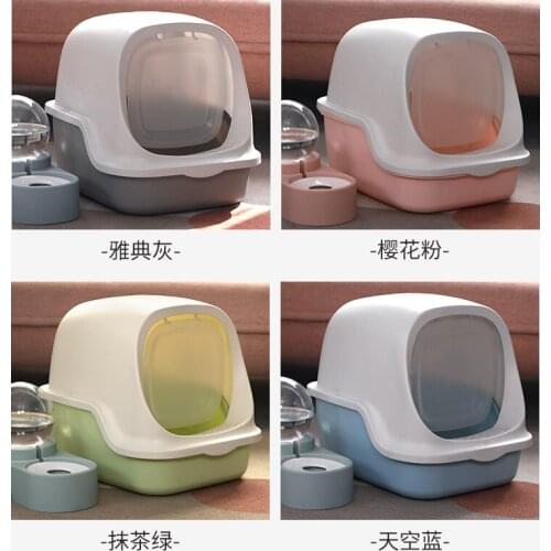 The Cat Litter Box Is Fully Enclosed, The Cat Toilet Is Splash-proof and Deodorant, and The Poop Basin Is Deodorant Cat Cage