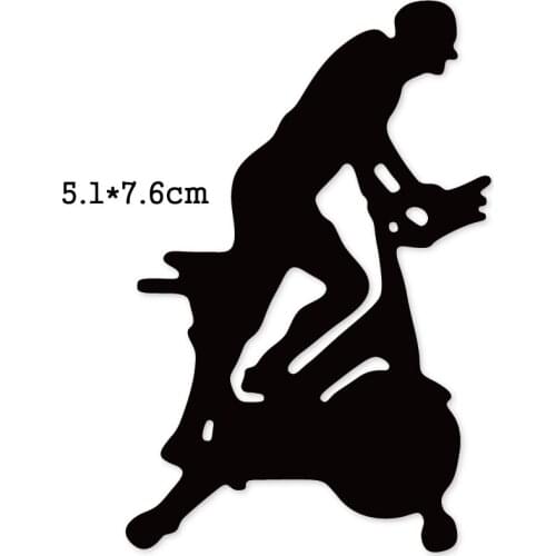 Exercise body Metal Cutting Dies Stencil for DIY Scrapbooking Photo Album Decorative Embossing Paper Card Crafts 2020 Die Cut