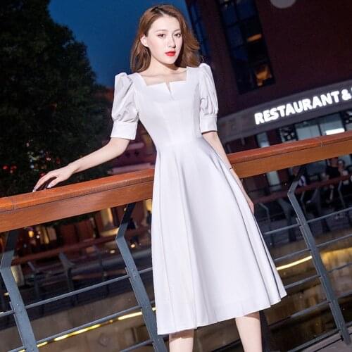 Fashion Zipper Evening Dresses Elegant qipao Party Dresses Middle Ruched Prom Gowns Vestido de noche cheongsam