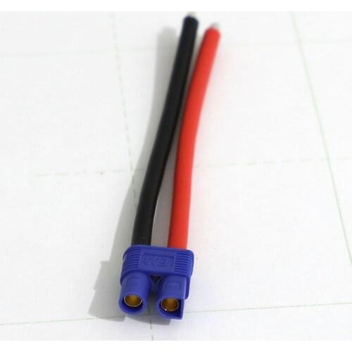New Female EC3 Plug Battery Connector /w Wire 12AWG 10cm Cable for RC Drone