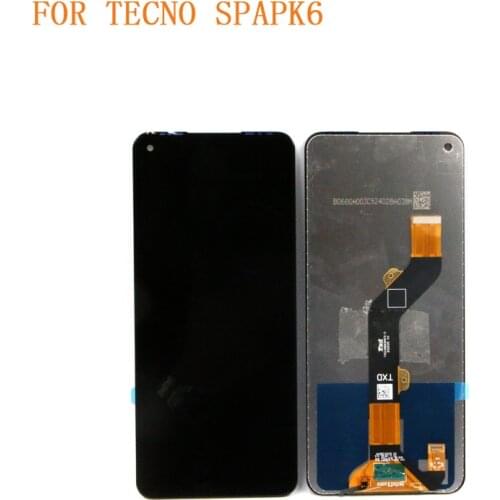 Original LCD For TECNO SPARK SPARK 6 KE7 Spark 6 Go KE5 KE5J kE5K LCD Display + Touch Screen Digiziter Assembly With Tools