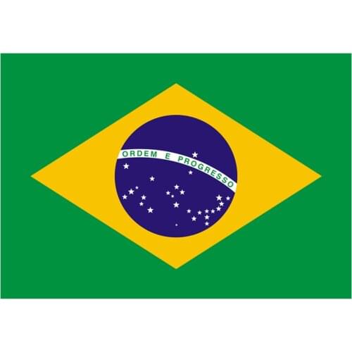 RuleMylife Brazil Flag Brazilian Government Seal Rio de Janeiro Logo Car Motorcycle Vinyl Stickers Decal Accessories Decoration