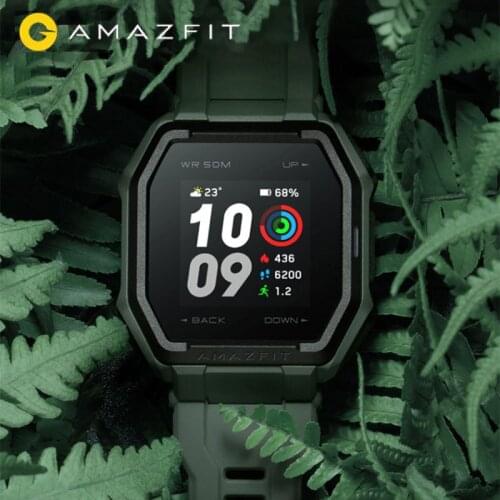 Xiaomi AMAZFIT Ares Smart Watch Outdoor Sports Bracelet GPS Positioning Running Waterproof Heart Rate Bluetooth Phone Reminder