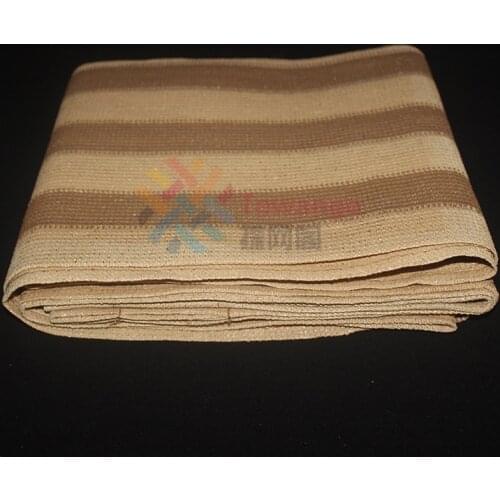 Customer Tailor Hi-Quality Brown Stripe Anti-UV Sunshade Net Garden Succulent Plants Protect Shading Awnings Outdoor Sun Shelter