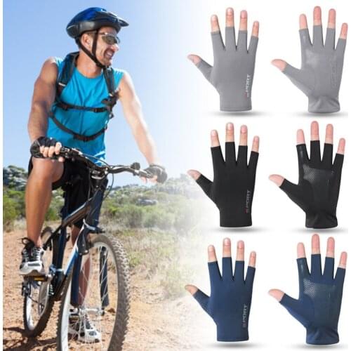 1 Pair GIYO Bicycle Gloves Half Finger Outdoor Sports Gloves For Men Women Gel Pad Breathable MTB Road Racing Riding Cycling DH