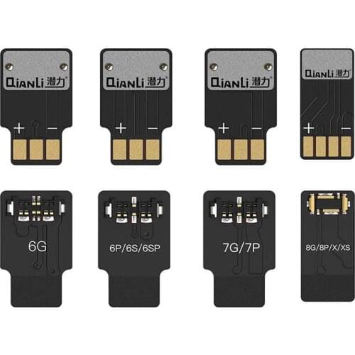 4Pcs/Set Power Booting Cable Button Mainboard Booting Battery Base for iPhone X XS 6 6Plus 6S 6Splus 7G 7Plus 8G 8Plus Repairing