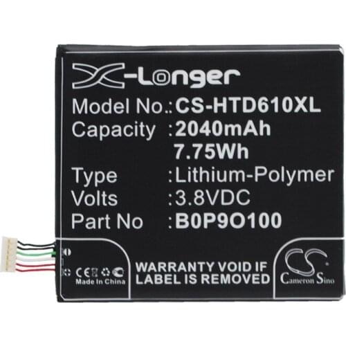 CameronSino for HTC A3QHD D610 D610n D610t D610x Desire 610 612 D610n Desire D610t D610x B0P9O100 BOP90100 battery