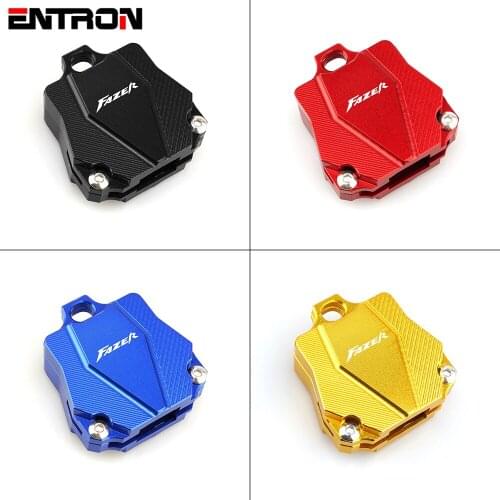 Aluminum Alloy Key Case Cover Cap Shell For Yamaha Fazer FZ1 FZ6 FZ8 FZ6N FZ6S FZ6R (Key Without Chip) Motorcycle Accessories