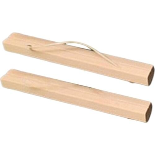 Wooden Magnetic Poster Frame Hanger Dowel Wall Hanging Kit for Photo Picture