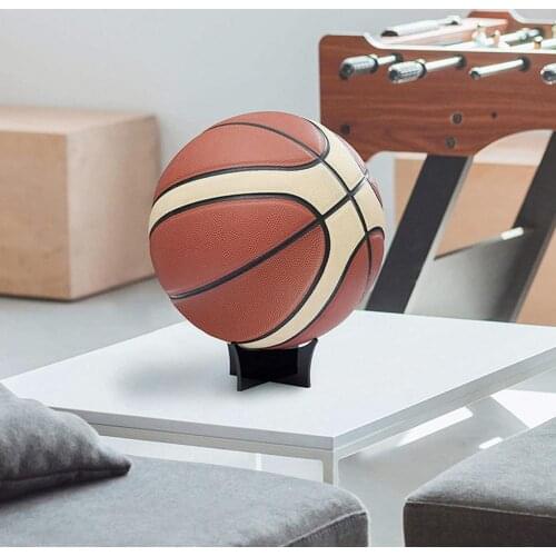 Ball Holder Acrylic Ball Stand Sturdy & Practical Soccer Ball Display Rack Holder For Holding Football Volleyball Basketball #QG